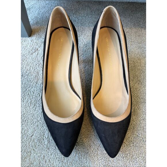 NWOB Loeffler Randall suede Aline pump, Sz 8.5 $395 - Picture 3 of 7